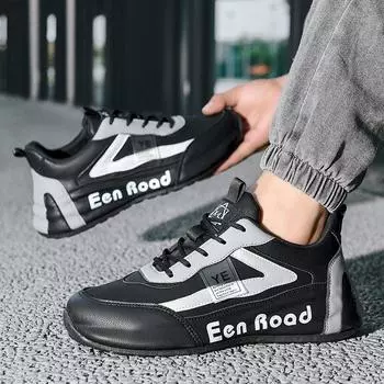 Europe Station популярные осенние низкие мужские туфли дышащая попкорновая стелька мягкая подошва толстая подошва повседневная спортивная обувь папины туфли 39