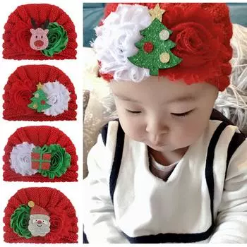 European and American Christmas Baby Knit Hat - Cute, Comfy, Warm.
