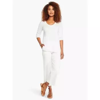 European and American plus Size Women s Clothes Cotton Modal Knit Casual Tops T-shirt Chubby Girl Base Clothing 22 New Arrival Spring Clothing 161 Milky White M
