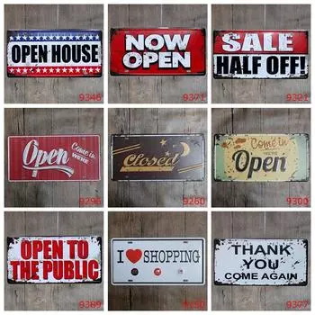 Европейская и американская ретро антикварная картина из олова Кофейня Бар Магазин Ресторан Модный домашний настенный кулон Модное индивидуальное украшение