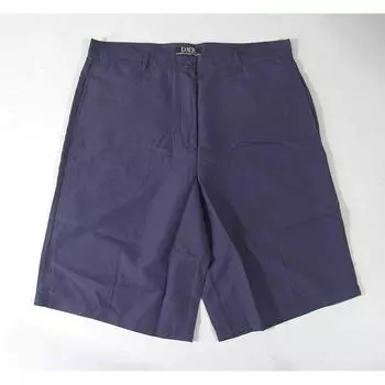 European and American Single Men Summer Thin Shorts Business Casual Belt Pure Color Minimalist Loose Straight Short Pants Cropped Pants Navy 8 yards (66.67cm 5)