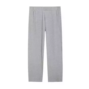 European and American Single ~ Solid Casual Woolen Pants Women Faux Mink Velvet Home Pants Can Be Worn outside Casual Plus size Wide Leg Pants Picture Color 2X