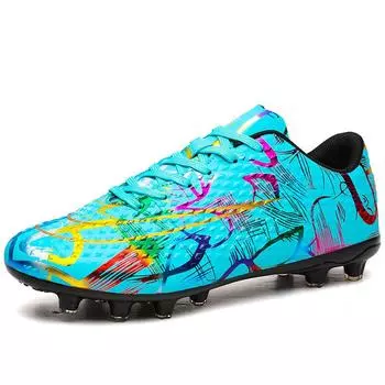 European Cup Youth Football Shoes Older Children s Football Training Shoes Adult Men s Professional Long Nails Short Nails Football Shoes 35