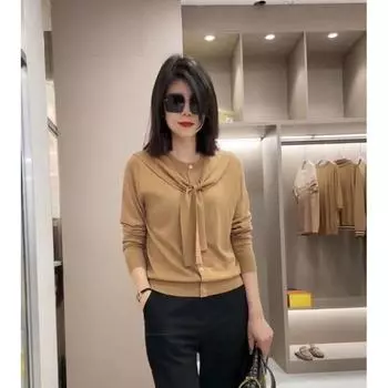 European Goods British Style Wool Scarf Collar Pullover Bottoming Shirt