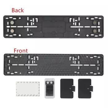 European standard license plate holder XC-W197 with magnetic German