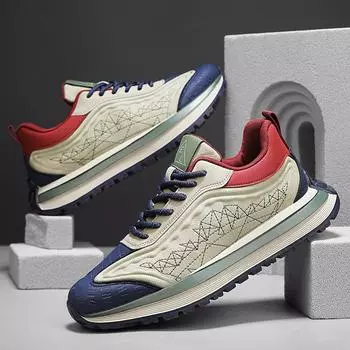 European station men s shoes 2024 new autumn and winter trendy brand versatile running sports and leisure Forrest Gump heightening dad trendy shoes 39