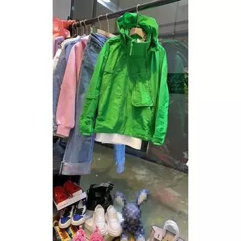 European Station Spring Wear Women 2025 New Arrival European Goods Fashion All-Match Casual Loose Slimming Chic Trench Coat Outwear Women Green S