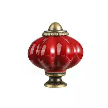 European Style Cabinet Knob Round Drawer Knobs Retro Door Pull Handles Wine Cabinet Style14