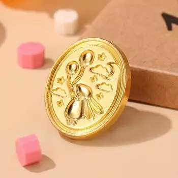 European-style Rose Sealing Wax Seals Head Snowflake Wax Seal Stamp Polyshaped Head DIY Scrapbook style C