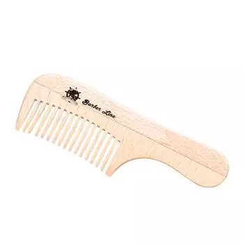 Eurostil Madera Peine Mango 10 см Barba - Bigote 1un