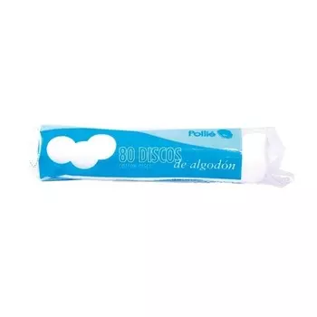 Eurostil Pollie Discos Desmaquillantes Pack 80un