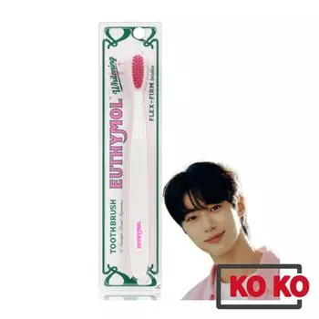 [EUTHYMOL] Flex-firm Отбеливающая зубная щетка 2 типа white