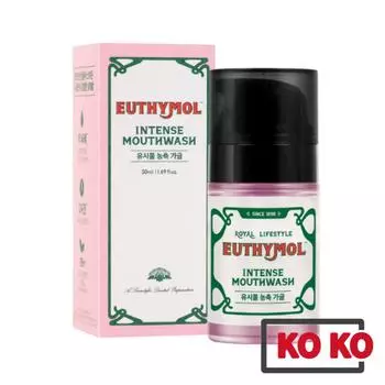 [EUTHYMOL] Интенсивный ополаскиватель для полости рта 50 мл / Экстракт эвкалипта / Byeon Woo Seok 50ml x 1
