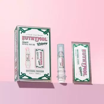 EUTHYMOL Whitening Booster & Whitening Patch 5P