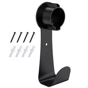 Держатель кабеля для зарядки электромобиля, водонепроницаемый, из нержавеющей стали, универсальный, с крючком