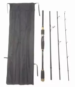 EVA 7 футов спиннинг удилище 4 части Спиннинг удилище Удилище для ловли морского окуня Удилище для ловли окуня Удилище для ловли морского окуня Черный окунь Форель (M) [Элемент]