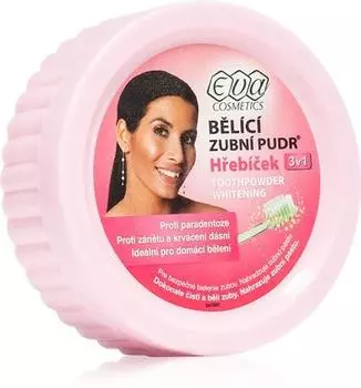 Eva Clove Отбеливающий зубной порошок 3 в 1 TU прозрачный