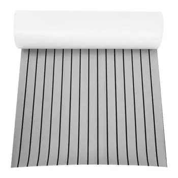 EVA Foam Faux Teak Boat Decking Sheet autoadesivo Marine Flooring Boat Deck Mat accessori per Yacht grigio marrone серый