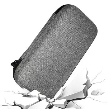 EVA Hard Carrying Case Shockproof Portable Storage Bag Anti-scratch Waterproof with Hand Rope for Miyoo A30/Trimui Smart/RG28XX серый