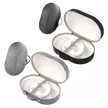 EVA Hard Carrying Case Travel Carry Bag Anti-scratch Hardshell Case Waterproof Shockproof for Meta Quest 3S VR Accessories чёрный