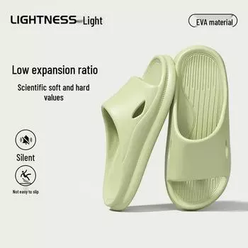 EVA Мультяшные тапочки-медвежата для ванной - Женские летние нескользящие сандалии на толстой подошве 40-41 fits 39-40