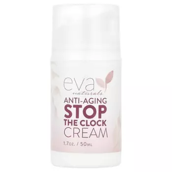 Eva Naturals, Stop Time, крем против старения, 1,7 унции (50 мл)