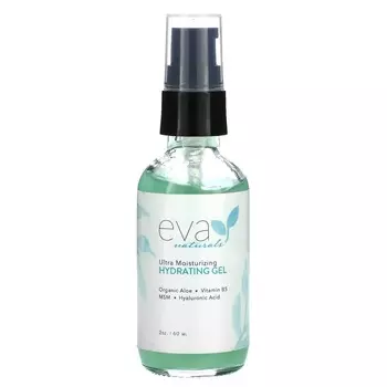 Eva Naturals, Ультраувлажняющий гель для увлажнения, 2 унции (60 мл)