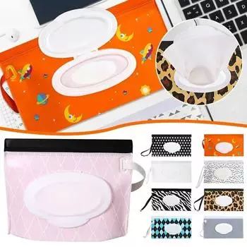 EVA откидная крышка для детских влажных салфеток, портативный держатель для салфеток, многоразовый косметический чехол, полезный диспенсер для влажных бумажных салфеток