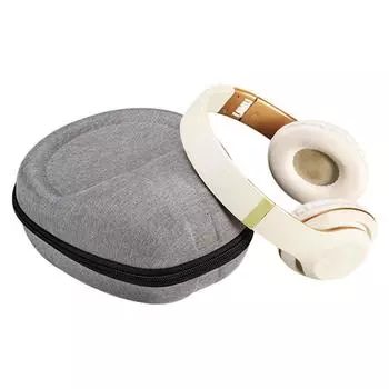 EVA Portable Easy Carry Hard Case Bag For Edifier W820NB Wireless Blue tooth Headphones Shockproof Waterproof Boxes серый