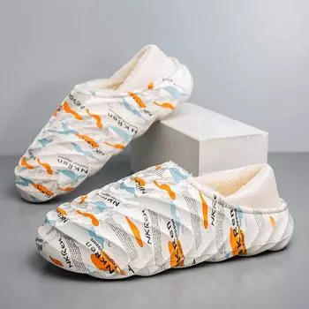 Eva Slipper Men s Slippers Men Fashion Cotton Shoes Platform Personality Plus Velvet Thickening Designed Mans Footwear New Style 38