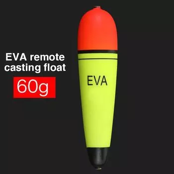 Eva Zhongtongji Рыболовный поплавок Zhongtonghai полюс Привлекательный поплавок для дальнего действия Большой объект Сдвижной поплавок для морского окуня с большой головой as the picture