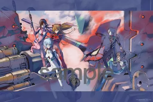 Evangelion 1000 пазл, 5 Pilot Shozen (19,7 x 29,5 дюймов (50 х 75 см))