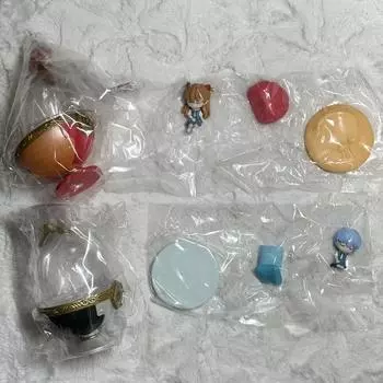 Evangelion Dreaming Pot Figure Asuka Rei