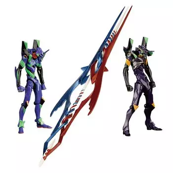 Evangelion Evolution Evangelion Unit 01 Evangelion Unit 13 Spear of Gaius окрашенная подвижная фигурка EV-EX и + немасштабируемая ABS&PVC