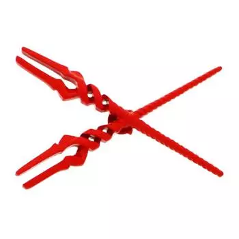 Evangelion x SWANK Копье Лонгина Крестовые значки на лацкан 5 цветов (красный) красный