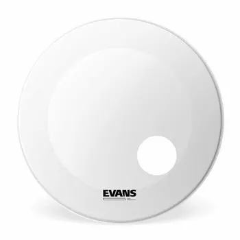 EVANS Evans Bass Drum Head EQ3 Resonant Coated BD24RGCW EQ3 Resonant Bass Heads Coated White 10mil 24 inches / (6.5mil + ring) []