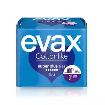 Evax Cottonlike SUper Plus с крыльями 10 шт.