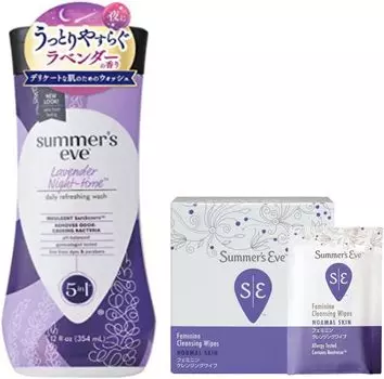 Eve Delicate Zone Soap and Wet Sheet Set Lavender Nighttime Wash Feminine Cleansing Wipe Set Delicate Zone Blackheads Moisturizing Soap Soap Delicate