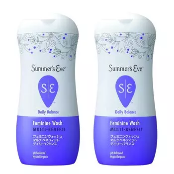 Eve Гель для интимной гигиены Мульти-уход Дели Баланс Набор из 2 шт. [Оптовая покупка] Летний (237мл)