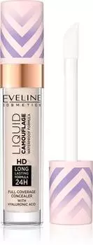 Eveline Cosmetics Liquid Camouflage correcteur waterproof l acide hyaluronique TU прозрачный