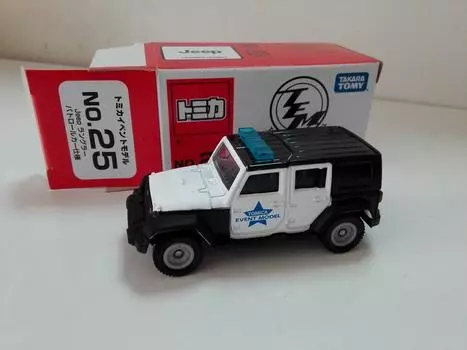 Event Model 2016 Jeep Wrangler Patrol Car Specification TOMY Takara Tomy Tomica No.25 (unopened/purchased item)