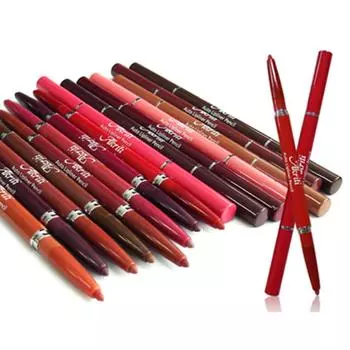 Evercos Akriti Auto Lip Liner Натуральный карандаш для губ, 3 шт., нет. 04 Винно-коричневый