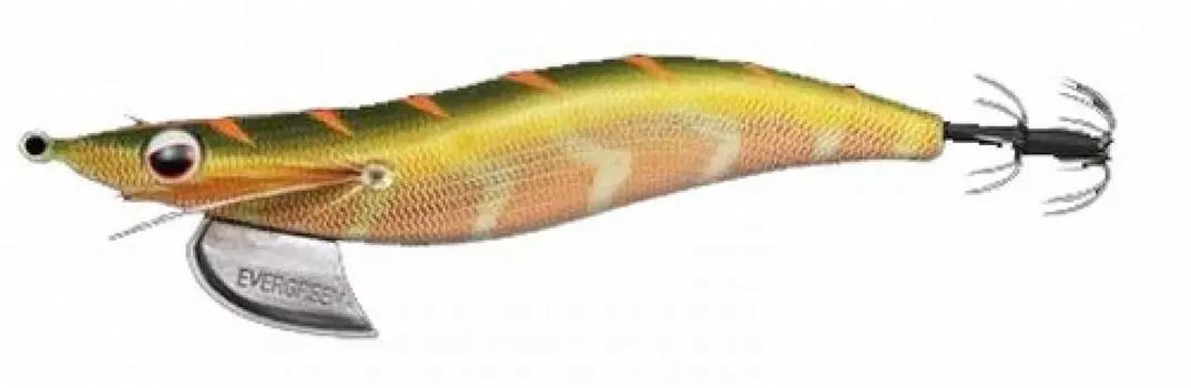 EVERGREEN Egi Bancho Gold 3.5, 19g, Olive, Cedar, #0402G