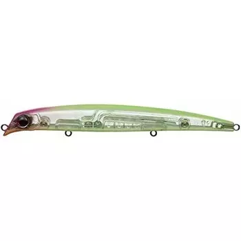 EVERGREEN Lure Avenger 125F #802 Pink Head Clear Chart.