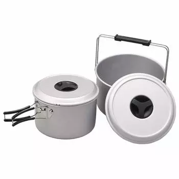 EVERNEW Алюминиевый Кохер LL ECA165