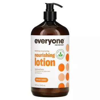 Everyone, Nourishing Hand & Body Lotion, Citrus + Mint, 32 fl oz (946 ml)