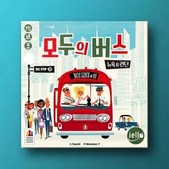 Everyone s Bus: New York & London, popular Korean board game