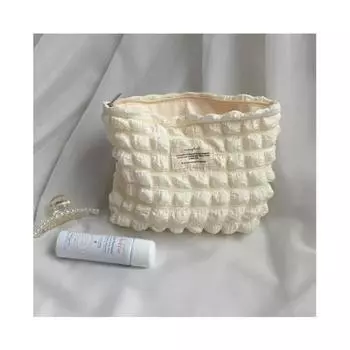 Everytail Cloud Pouch, большой размер, стеганая многоцелевая косметичка для путешествий