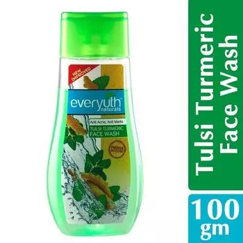Everyuth Naturals Anti Acne Anti Marks Средство для умывания с тулси и куркумой, 100 г