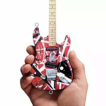 EVH Миниатюрный музыкальный инструмент Axe Heaven Eddie Van Halen EVH-001 Красный-Белый-Черный красный